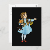 Assistant vintage de carte postale Oz (Devant / Derrière)