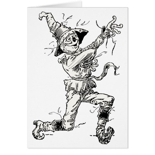 Assistant vintage de Oz Fairy Tales, le Scarecrow (Devant)