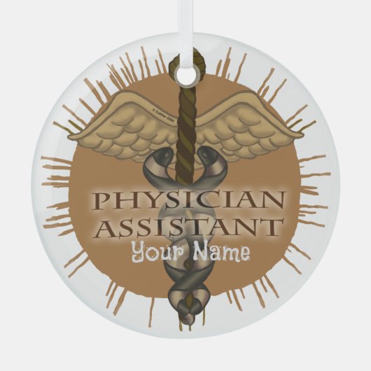 Assistent-arts Caduceus ornament (Voorkant)