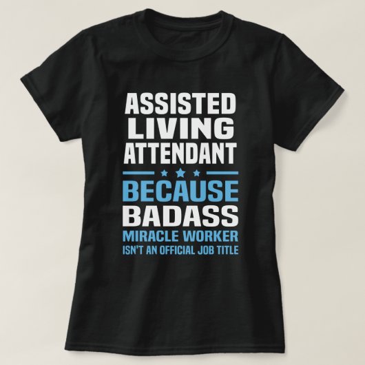 assistent-bediende t-shirt (Design voorkant)