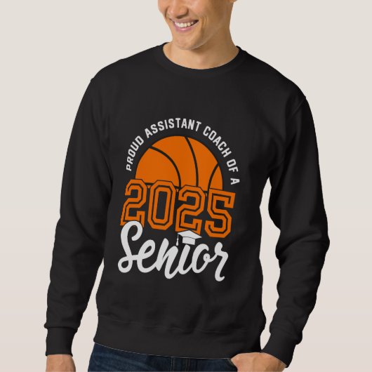 Assistent Coach Senior Basketbal Afstuderen Class Trui (Voorkant)