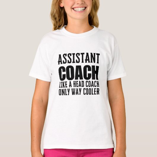 Assistent-coach T-shirt (Voorkant)