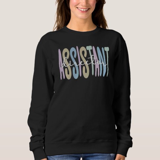 Assistent directeur beste assistent directeur week trui (Voorkant)