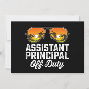 Assistent-directeur buiten dienst laatste schoolda kaart
