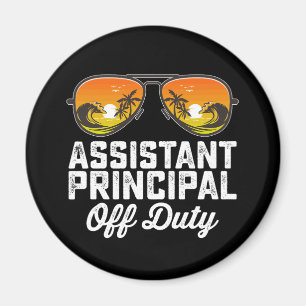 Assistent-directeur buiten dienst laatste schoolda magneet