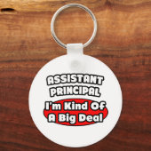Assistent-directeur... grote deal sleutelhanger (Voorkant)