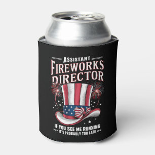 Assistent-directeur vuurwerk VS Onafhankelijkheids Blikjeskoeler