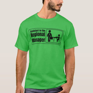 Assistent-eh-regiomanager meisje t-shirt