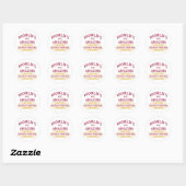 Assistent-hoofd Ronde Sticker (Vel)