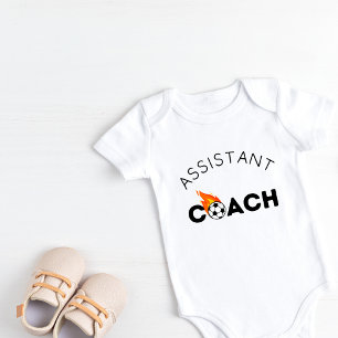 Assistent Voetbal coach Baby Korte hoes Bodysuit