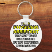 Assistent voor artsen...superieure inlichtingen sleutelhanger (Voorkant)