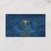 Assistent voor artsen visitekaartje (Achterkant)