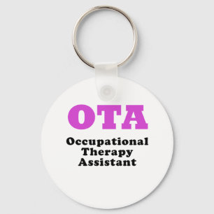 Assistent voor bedrijfsgeneeskundige behandelingen sleutelhanger