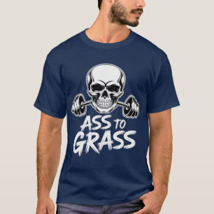 Asso Grass Motiverende Fitness Gym Been Workout vi T-shirt