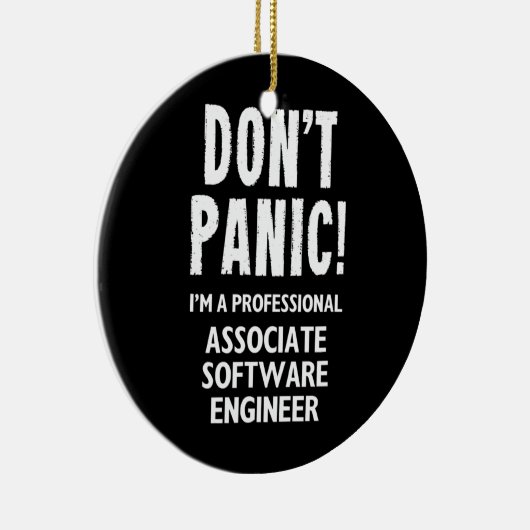 Associate Software Engineer Keramisch Ornament (Rechts)