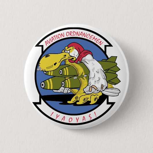 Association of Aviation Ordnance Ronde Button 5,7 Cm (Voorkant)