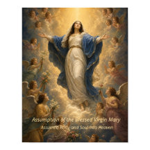 Assomption de la Vierge Marie Impression d'Art