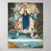 Assomption Vierge - Michel Sittow Poster d'Art (Devant)