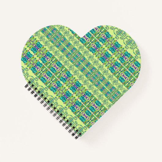 Assorted Floral Cupflowers Notitieboek (Voorkant)