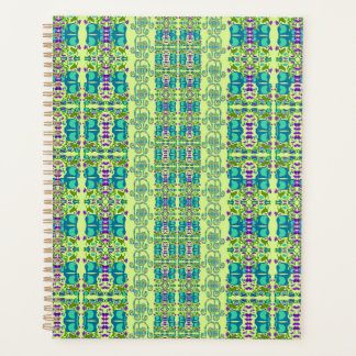 Assorted Floral Cupflowers Planner