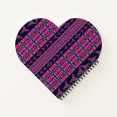 Assorted Floral Pinwheels Notitieboek (Achterkant)