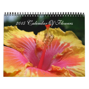 Assorted Flowers Fotografie Close Up Kalender