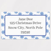 Assorted Holiday Pattern Custom Gift Labels (Design 1)