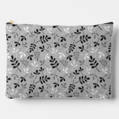Assorted Leaves Patroon Monochrome Etui (Voorkant)