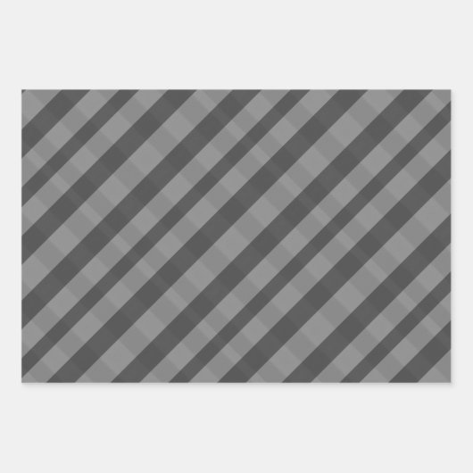 Assorted Plaid Green Brown Gray Inpakpapier Vel (Voorkant 3)
