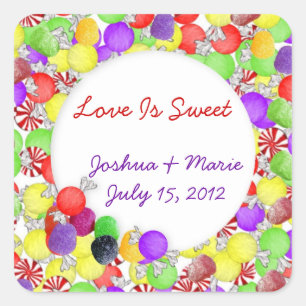 Assorted Snoepjes Snoep Buffet Sticker