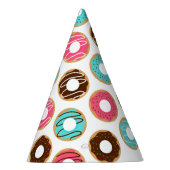 Assorteer Donuts Pattern Feesthoedjes (Rechts)