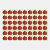 Assorteer kerstkaarten inpakpapier vel (Voorkant)