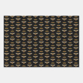 Assortiment d'abeilles Cinq feuilles de papier d'e (Devant 2)