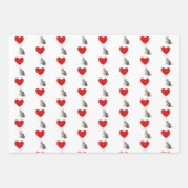 Assortiment de papier cadeau de la Saint-Valentin (Devant 3)