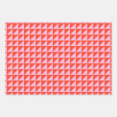 Assortiment de papier d'enrobage géométrique de la (Devant 3)