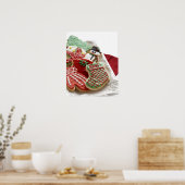 assortiment feestkoekjes poster (Keuken)