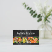 Assortment of Plated Cuisines | Restaurant Visitekaartje (Staand voorkant)