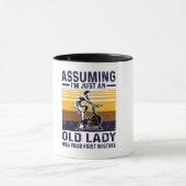 assuming i am an just old lady  mok (Midden)