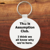 Assumptieclub Sleutelhanger (Voorkant)
