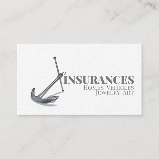 Assurance - Carte de visite (Devant)