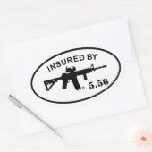Assuré Par Sticker 5.56 (Enveloppe)