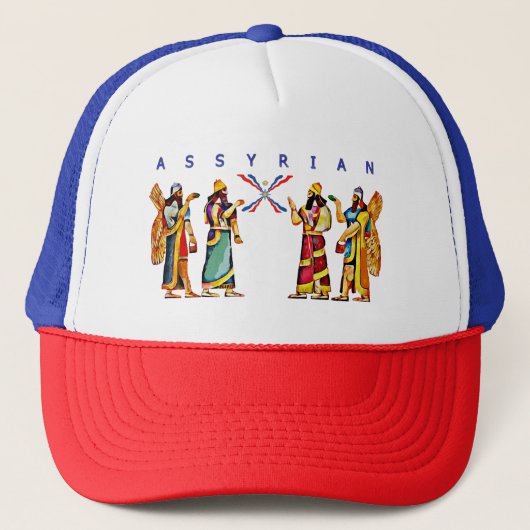 Assyrian Anunnaki Trucker Hat Pet (Voorkant)