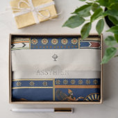 Assyrian Deity Apkallu, Winged Genius, Sun & Lion Tissuepapier (Geschenk)