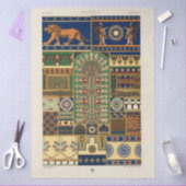 Assyrian Deity Apkallu, Winged Genius, Sun & Lion Tissuepapier (Craft)