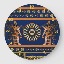 Assyrian Deity Called an Apkallu or Winged Genius Grote Klok