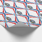 assyrian-Flag Cadeaupapier (Hoek)