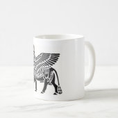 Assyrian Lamassu Koffiemok (Voorkant rechts)