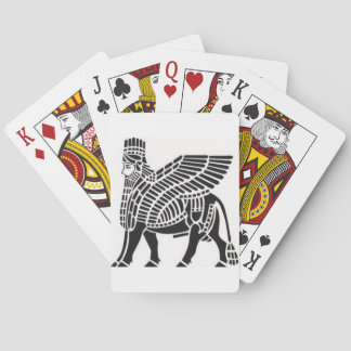 Assyrian Lamassu Pokerkaarten