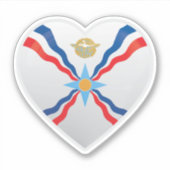 Assyrië Liefde Icon Sticker (Voorkant)