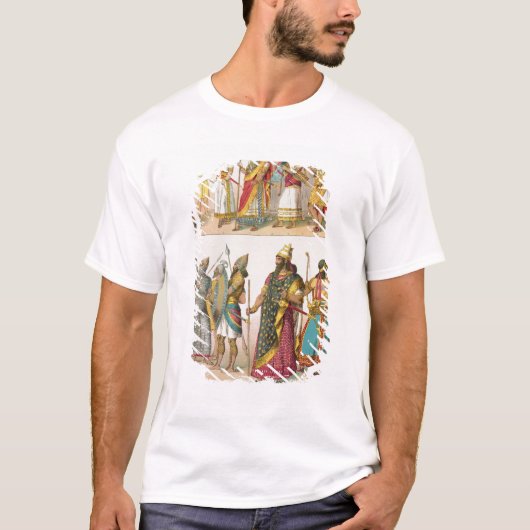 Assyrische dress uit 'Trachten der Voelker', 1864 T-shirt (Voorkant)
